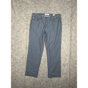 BRAX Feel Good Cadiz Straight Leg Pants US 33/34 Blue Casual Chino